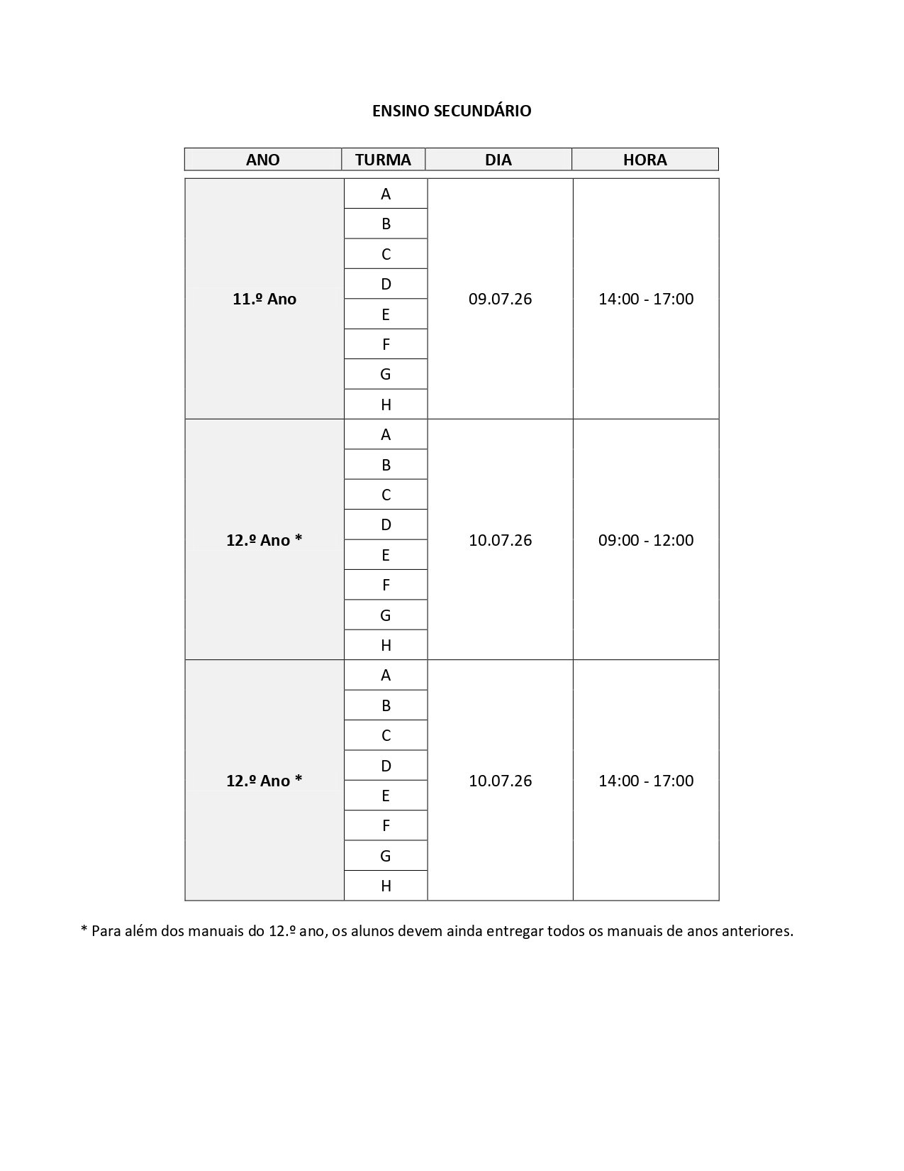 Calendário entrega manuais 2025 2026 Página ESIDM page 0002