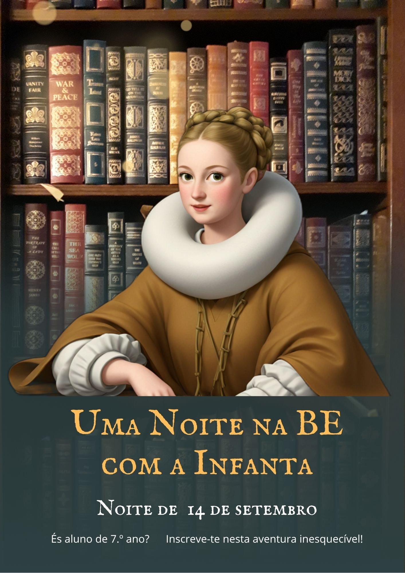 Cartaz Noite na BE 14 Set.25