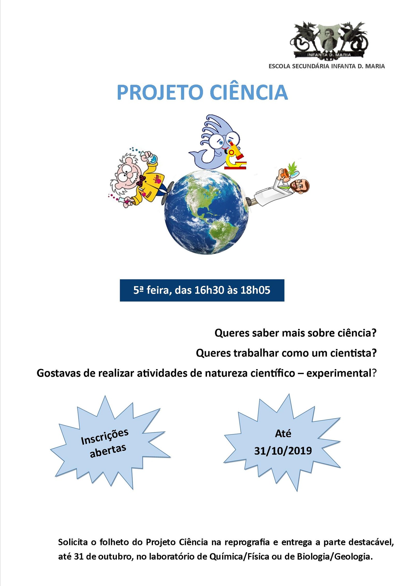 Cartaz ProjetoCiência