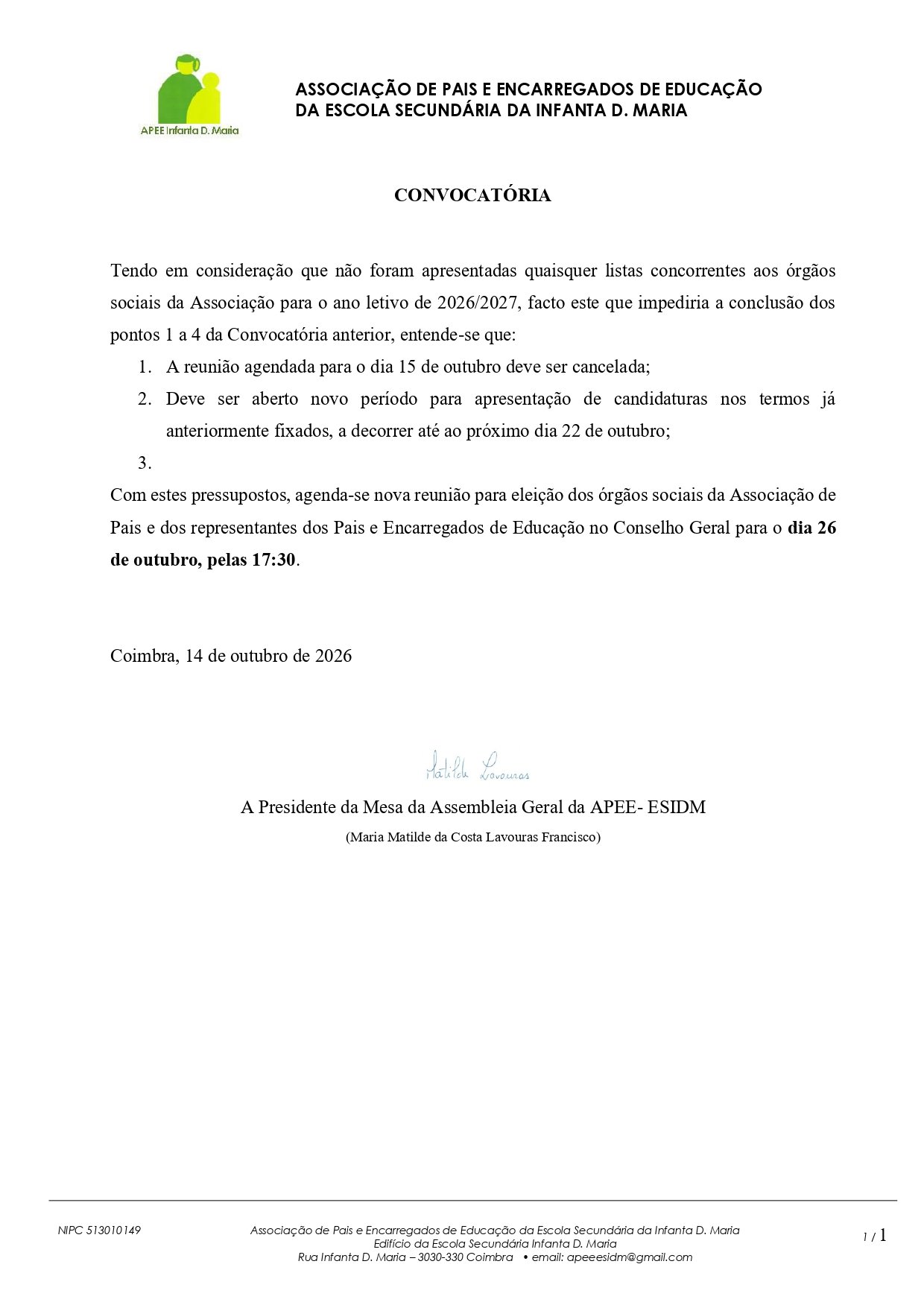 NOVA Convocatória Assembleia Geral APEE ESIDM 2026 page 0001