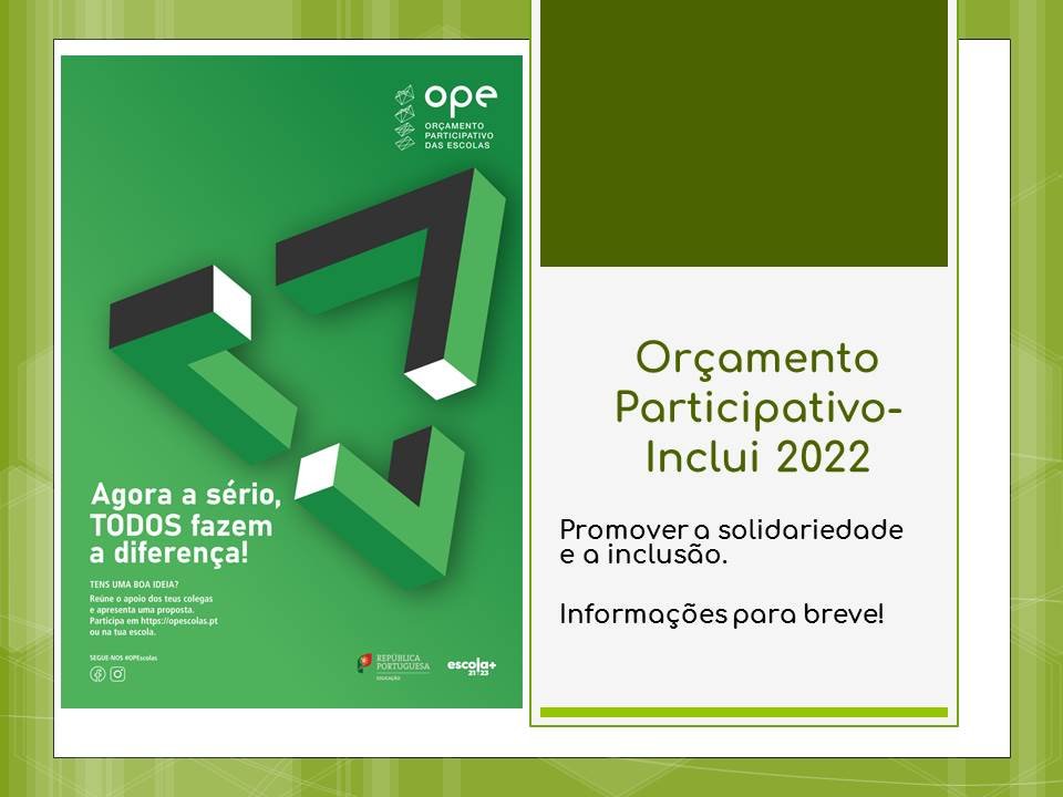 Orçamento Participativo divulgação 21 jan 2022