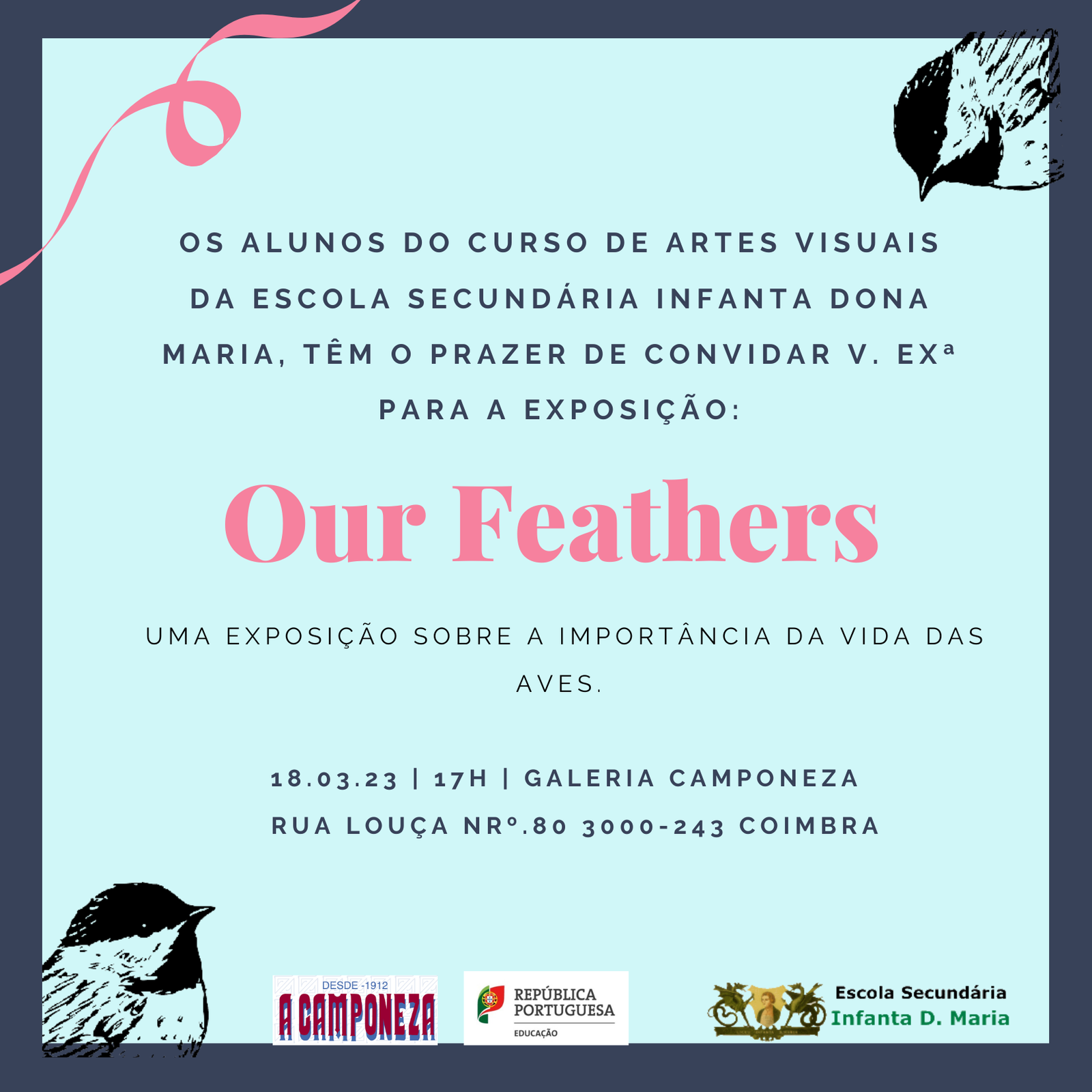 convite OURS FETHERS