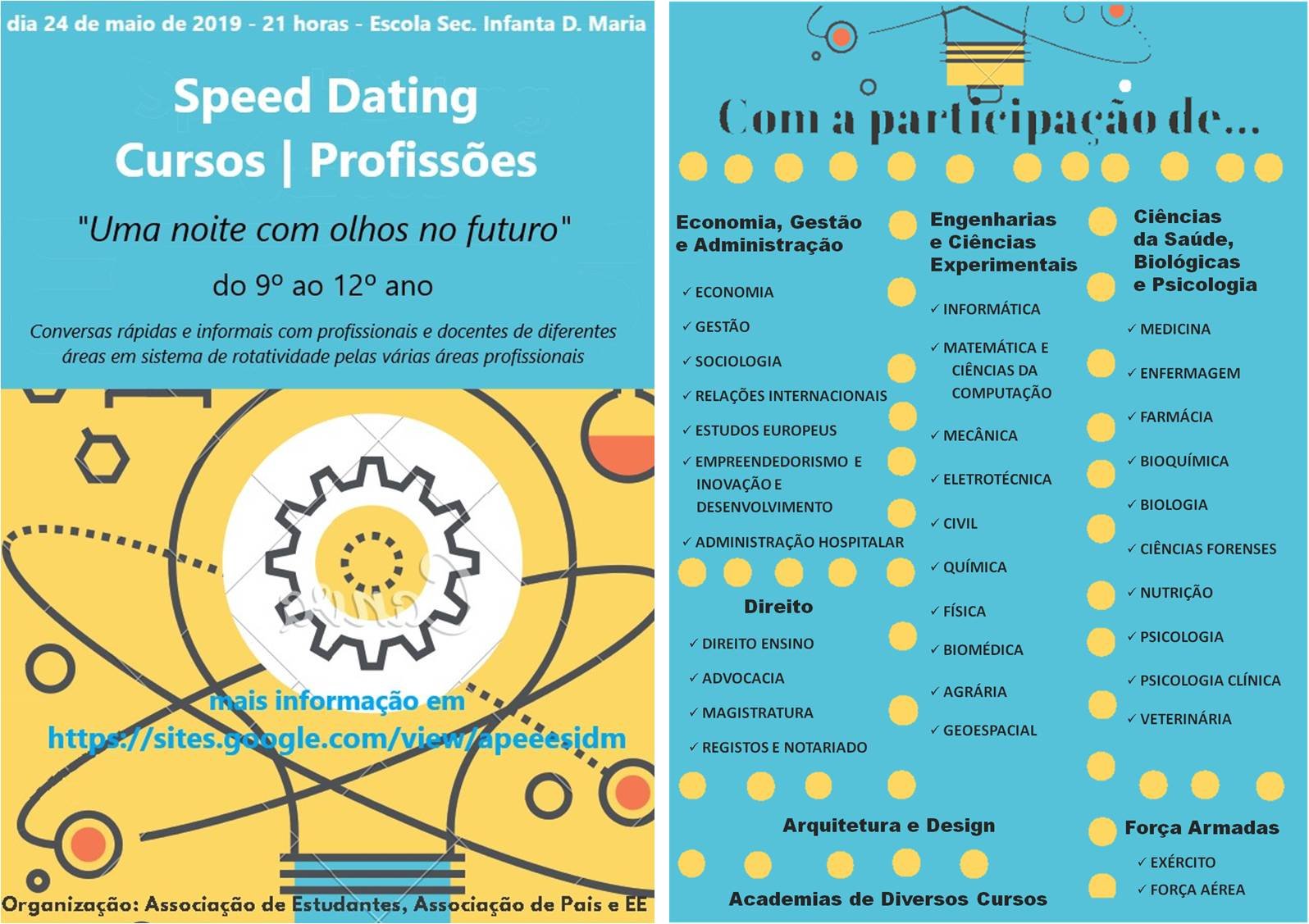 Cartaz Speed Dating 2019 A4 divulgação 2